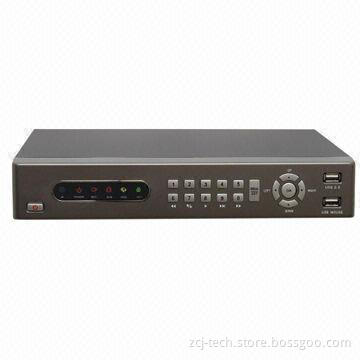 Security DVR with H. 264 Compression and Motion Detection Function